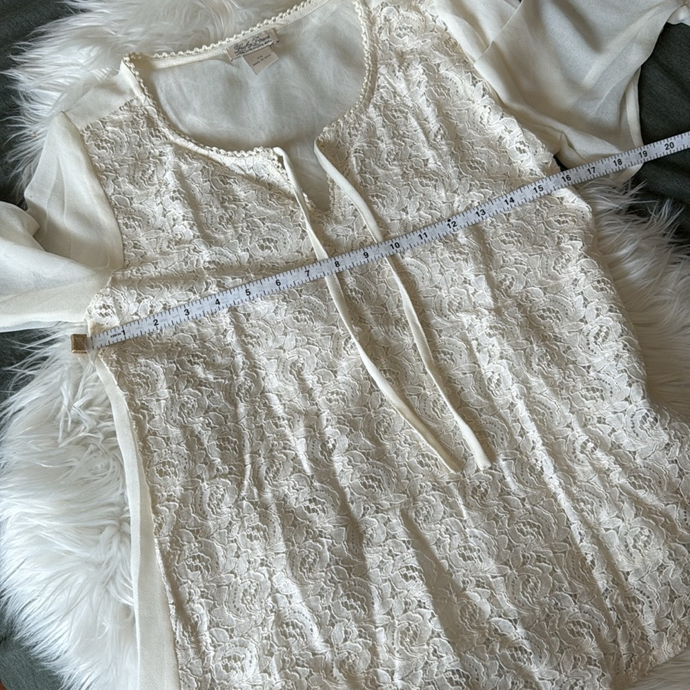 L U C K Y B R A N D Vintage Y2k Lace Boho Festiva… - image 6